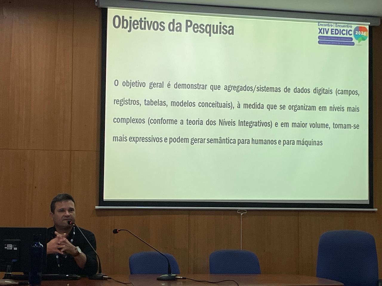 Prof. Sergio Martins apresenta trabalho no  XIV EDICIC Lisboa 2024